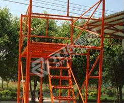 建筑移動(dòng)腳手架施工步驟